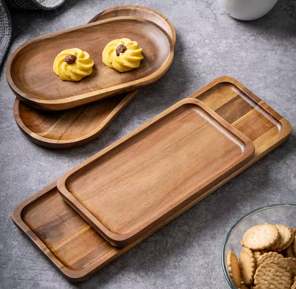 Plateau de service bois
